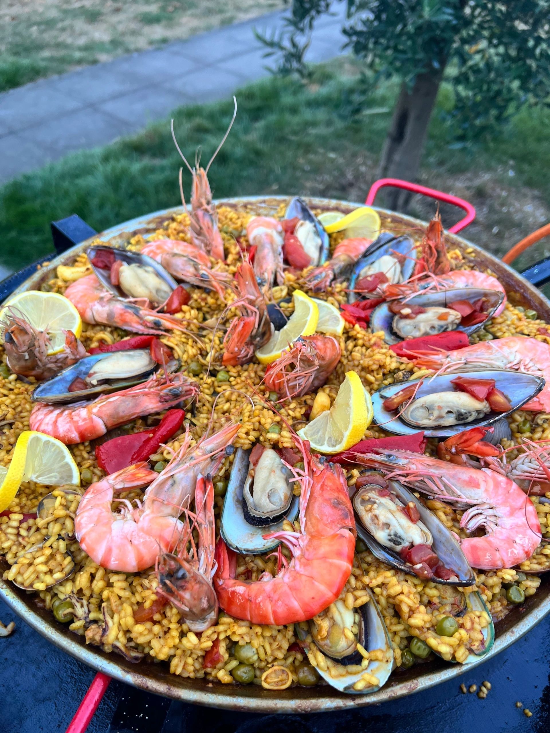 Culinary Pirates Paella Show Cooking bei einem Event